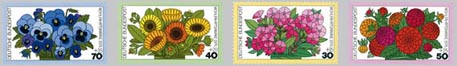 1976 - Blumen - Gartenblumen