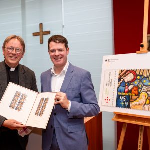 Prälat Dr. Karl Jüsten; Kommisariat der Deutschen Bischöfe; Björn Böhning, Staatssekretär im BMF