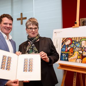 Björn Böhning, Staatssekretär im BMF; Dr. Friederike Mußgnug, Diakonie Deutschland