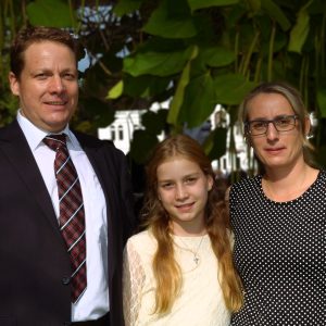 Stephan, Greta und Anja Janzen