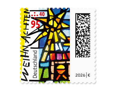 Weihnachtsmarke 2026 - Kachel